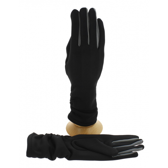 POWERSTRETCH Touchscreen Gloves Black - Traclet