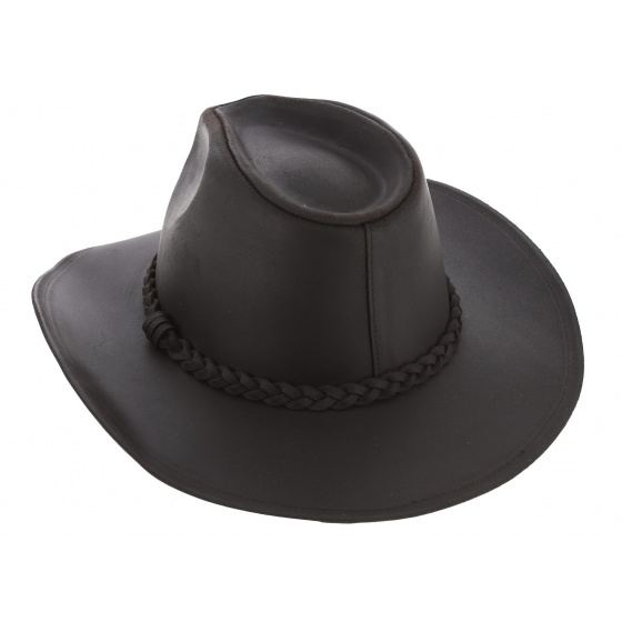 Chapeau cuir Mendota Buffalo stetson Chapeau cuir Mendota Buffalo stetson