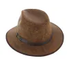 Stetson Mantoa leather hat Reference: 662 | Traclet Hat Shop