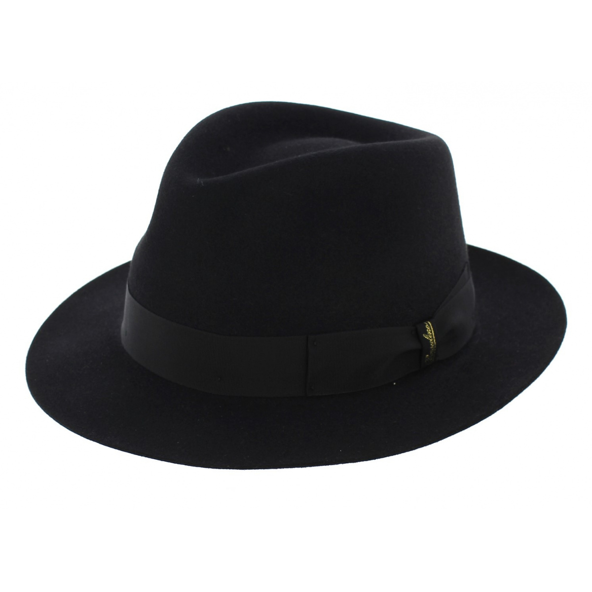 sombrero de fieltro pelo negro Borsalino Referencia : 306 | Chapellerie ...