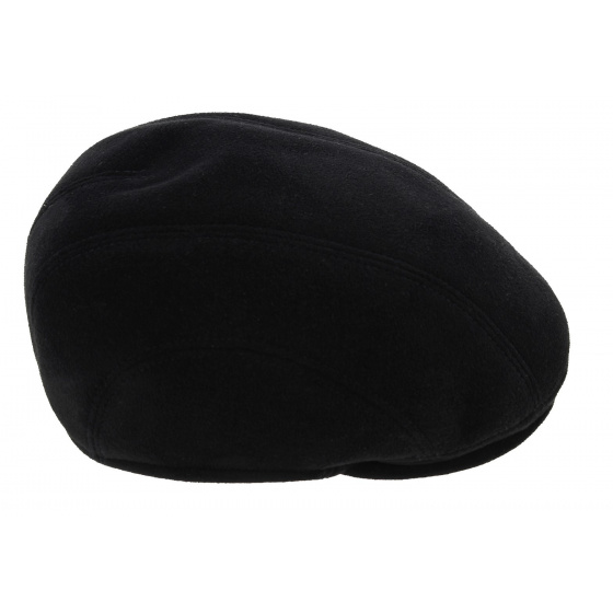 Göttmann Black Curved Meije Cap with Ear Flaps Göttmann Black Curved Meije Cap with Ear Flaps