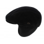 Göttmann Black Curved Meije Cap with Ear Flaps