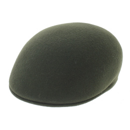 Loden-Traclet rigid wool domed cap