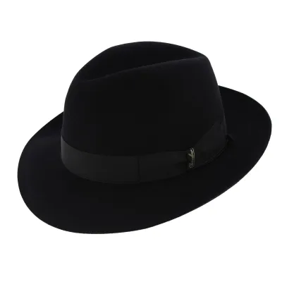Chapeau Fédora Campania - Borsalino - Boutique Traclet Reference : 3742 | Chapellerie Traclet