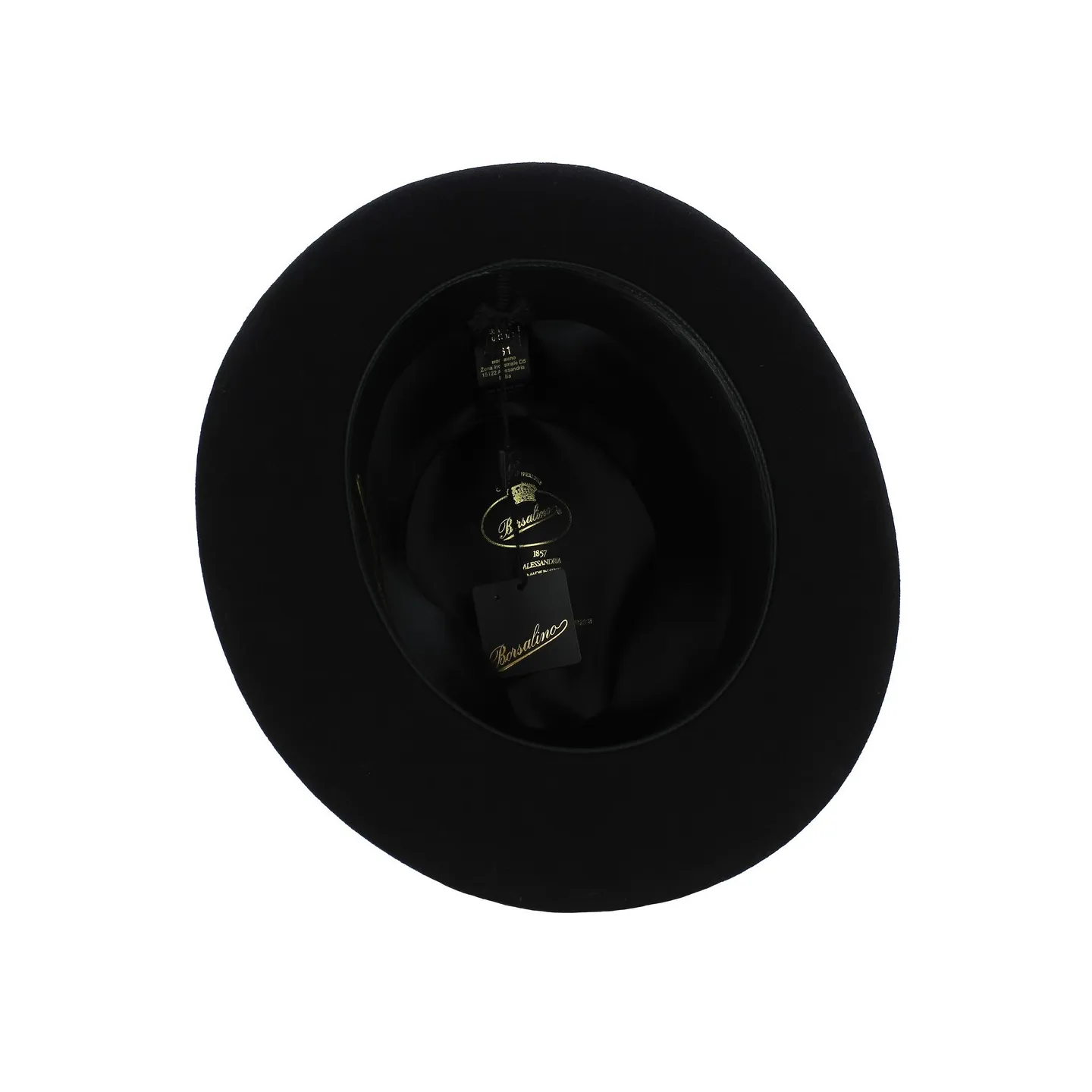 Chapeau Fédora Campania - Borsalino - Boutique Traclet Reference : 3742 | Chapellerie Traclet