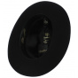 Black Fur Felt Umberto Hat - Borsalino