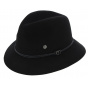 Emmet Traveller Hat Wool Felt Black - Barts