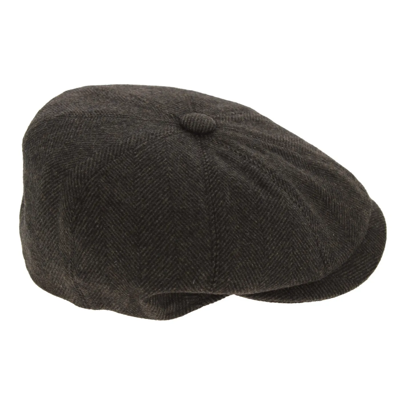 Brown Herringbone Galaxy Cap Reference: 3723 | Traclet Hat Shop