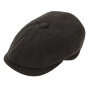 Brown Herringbone Galaxy Cap