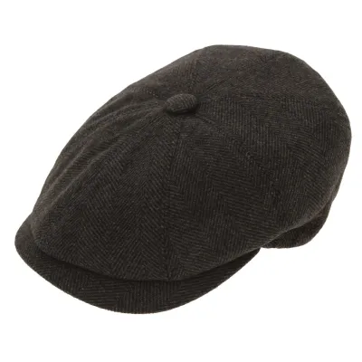Casquette Herringbone galaxy cap marron Reference : 3723 | Chapellerie Traclet