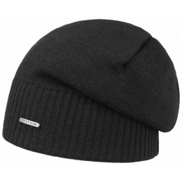 Black Long Beanie - Stetson