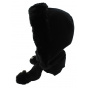 Norell Fleece & Faux Fur Hood Black - Traclet