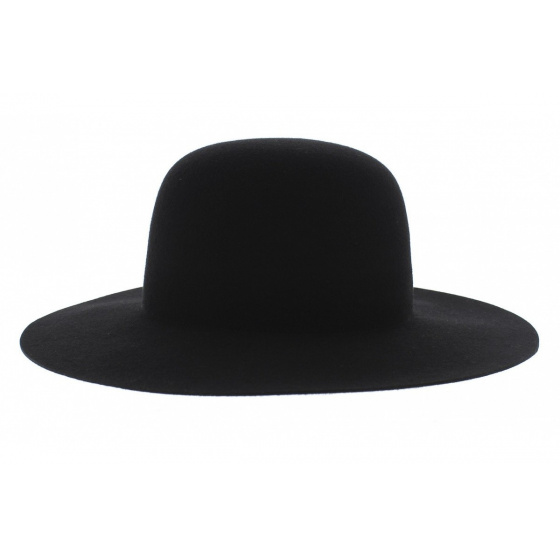 Chapeau Marc Veyrat Enfant Feutre Laine Noir - Traclet