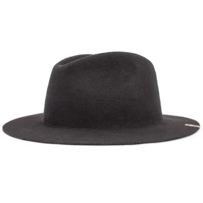 Chapeau Traveller Mojave Feutre Laine noir delavé - Brixton Reference : 1946 | Chapellerie Traclet