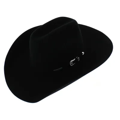 Chapeau Cowboy Cattleman revolver  noir - Stetson Reference : 7649 | Chapellerie Traclet