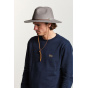 Traveller Field Hat Wool Felt Taupe - Brixton