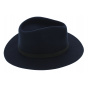 Yutan Traveller Hat Blue Wool Felt - Stetson