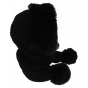 Masha Acrylic & Fake Fur Hood - Black - Tracletal
