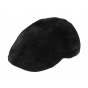 Ruppin Duck Bill Cap Black Leather - Göttmann