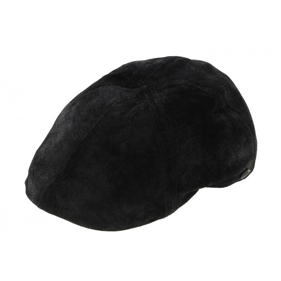 Ruppin Duck Bill Cap Black Leather - Göttmann