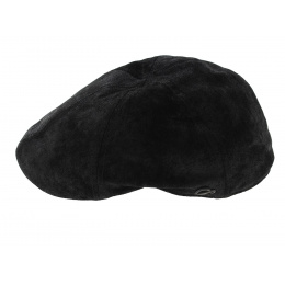 Ruppin Duck Bill Cap Black Leather - Göttmann