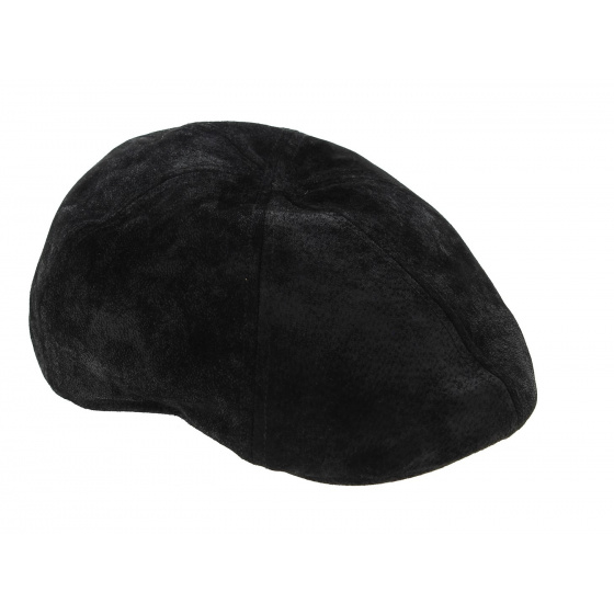 Casquette Bec de Canard Ruppin Cuir noir - Göttmann