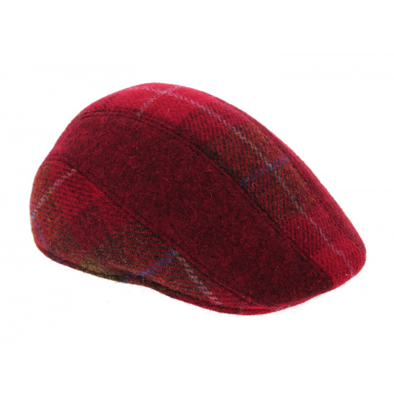 Red Brighton Harris Tweed Flat Cap - Crambes