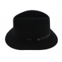 Foldable Wool Felt Traveller Hat The Atlas Black - Coal
