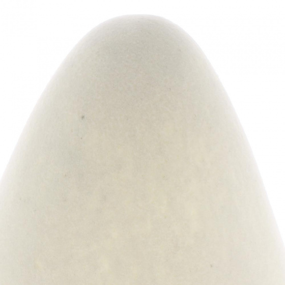 Chapeau cone poil de lapin clown blanc Chapeau cone poil de lapin clown blanc