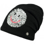 Fable Kids Black Acrylic Beanie - Barts