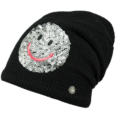 Fable Kids Black Acrylic Beanie - Barts Reference: 5015 | Traclet Hat Shop