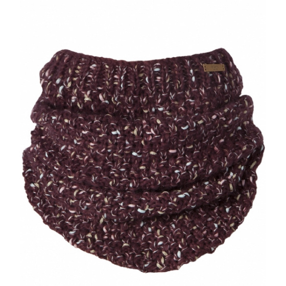 Kalix Snood Scarf with Burgundy Collar - Barts
