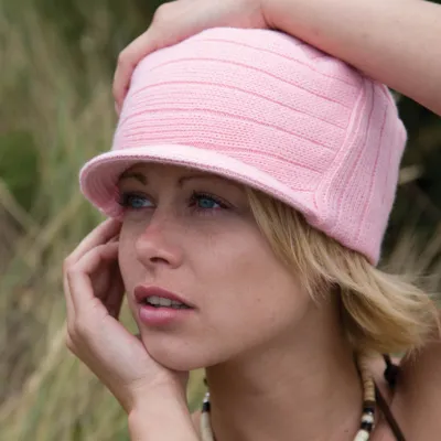 Bonnet casquette Tribe rose Reference : 7669 | Chapellerie Traclet