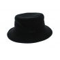 Black Gore Windstopper Bucket Hat with Ear Flaps - Crambes