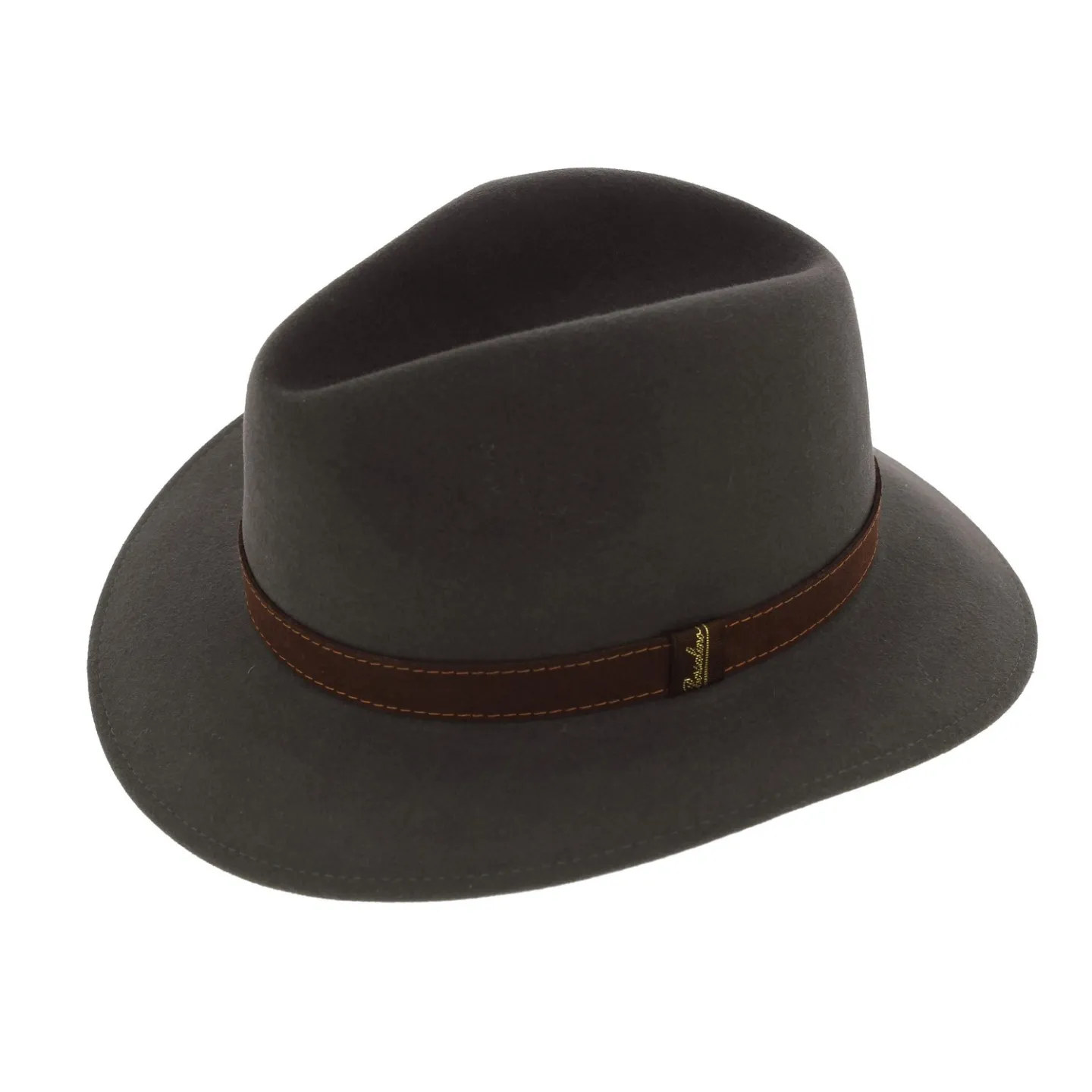 chapeau borsalino feutre poil rain proof olive - chapeau poil de lapin borsalino Reference : 2999 | Chapellerie Traclet