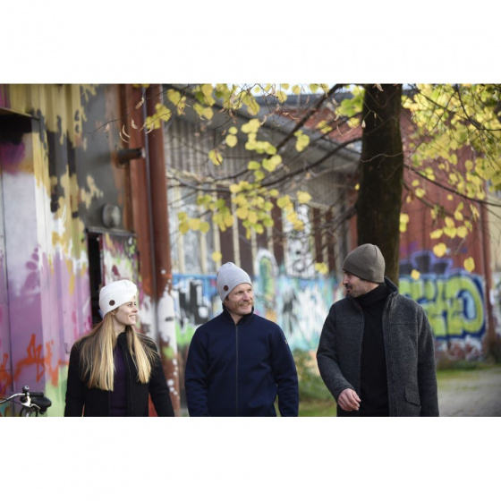 Marius Gray Slouchy Beanie - Le Drapo