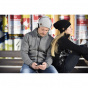 Marius Grey Slouchy Beanie - Le Drapo