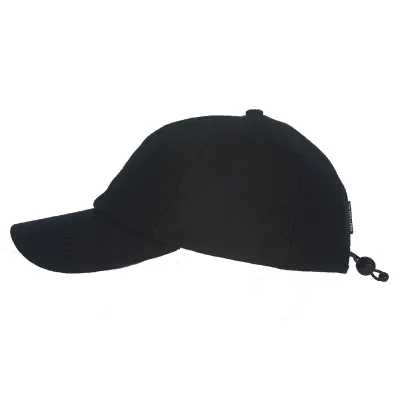 Casquette Lenox noir Hatland - casquette cahce oreille Reference : 4304 | Chapellerie Traclet