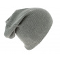 Grey mel beanie