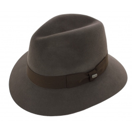 Brown Fur Felt Traveller Hat Scott - Crambes