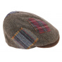 Chapelin Flat Cap in Virgin Wool Brown - Traclet
