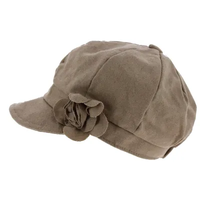 Casquette Gavroche Dahlia Laine Beige - Traclet Reference : 3399 | Chapellerie Traclet