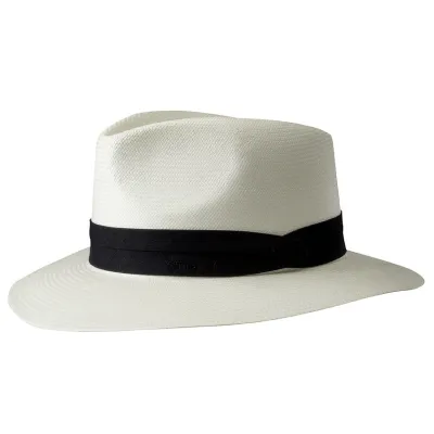 Chapeau Panama blanchie Jefferson - Stetson Reference : 7702 | Chapellerie Traclet