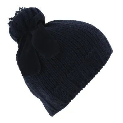 Bonnet Alcina Laine & Acrylique Bleu - Traclet Reference : 4162 | Chapellerie Traclet