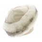 Chamonix Fur Toque - Ecru