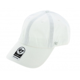 Casquette Strapback CleanUp Coton Blanc - 47 Brand 