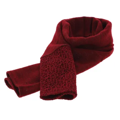 Écharpe Kohali Laine & Polyester Rouge - Mtm Reference : 7721 | Chapellerie Traclet
