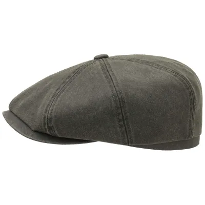 casquette hatteras ciré kaki stetson - casquette chasse Reference : 7723 | Chapellerie Traclet