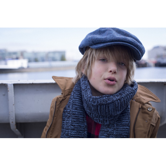 Kids Jamaica Blue Wool Cap - Barts