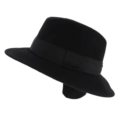 Black Foldable & Waterproof Ear-Flap Hat - Traclet Reference: 6096 | Traclet Hatters
